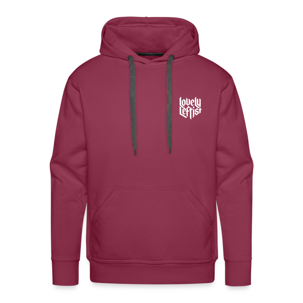 Eat The Rich Hoodie - burgundy