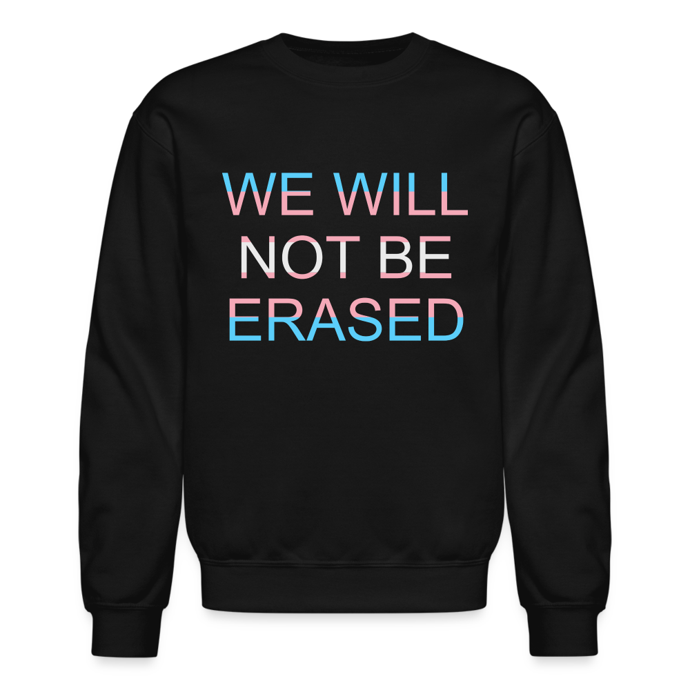 No Erasure Sweatshirt - black