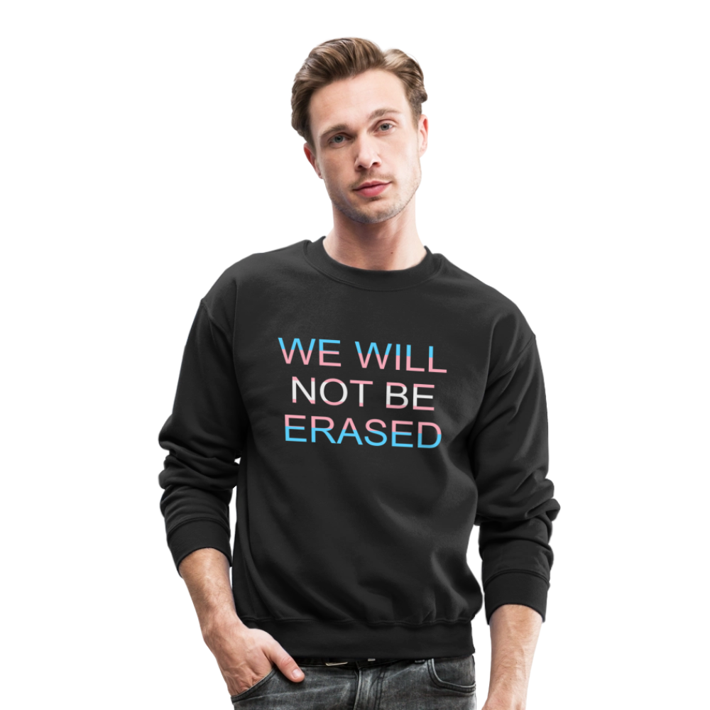 No Erasure Sweatshirt - black