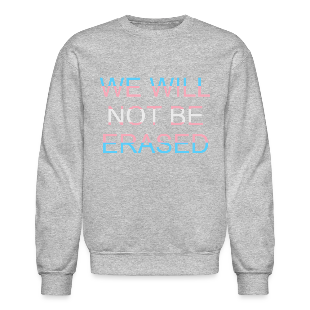 No Erasure Sweatshirt - heather gray