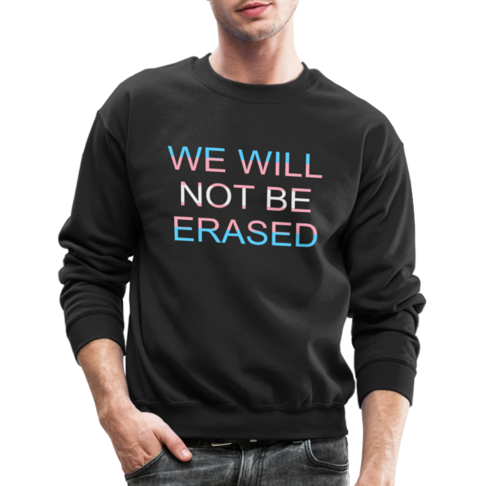 No Erasure Sweatshirt - black