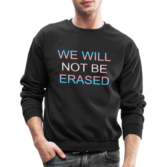 No Erasure Sweatshirt - black