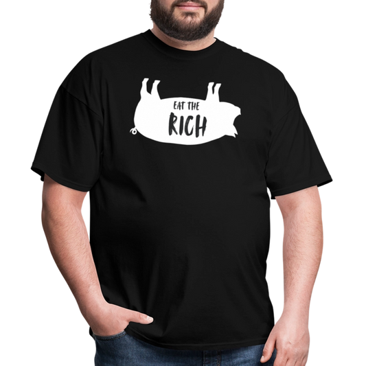 Eat The Rich Tee - black