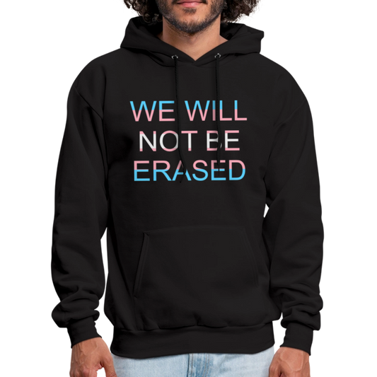 No Erasure Hoodie - black