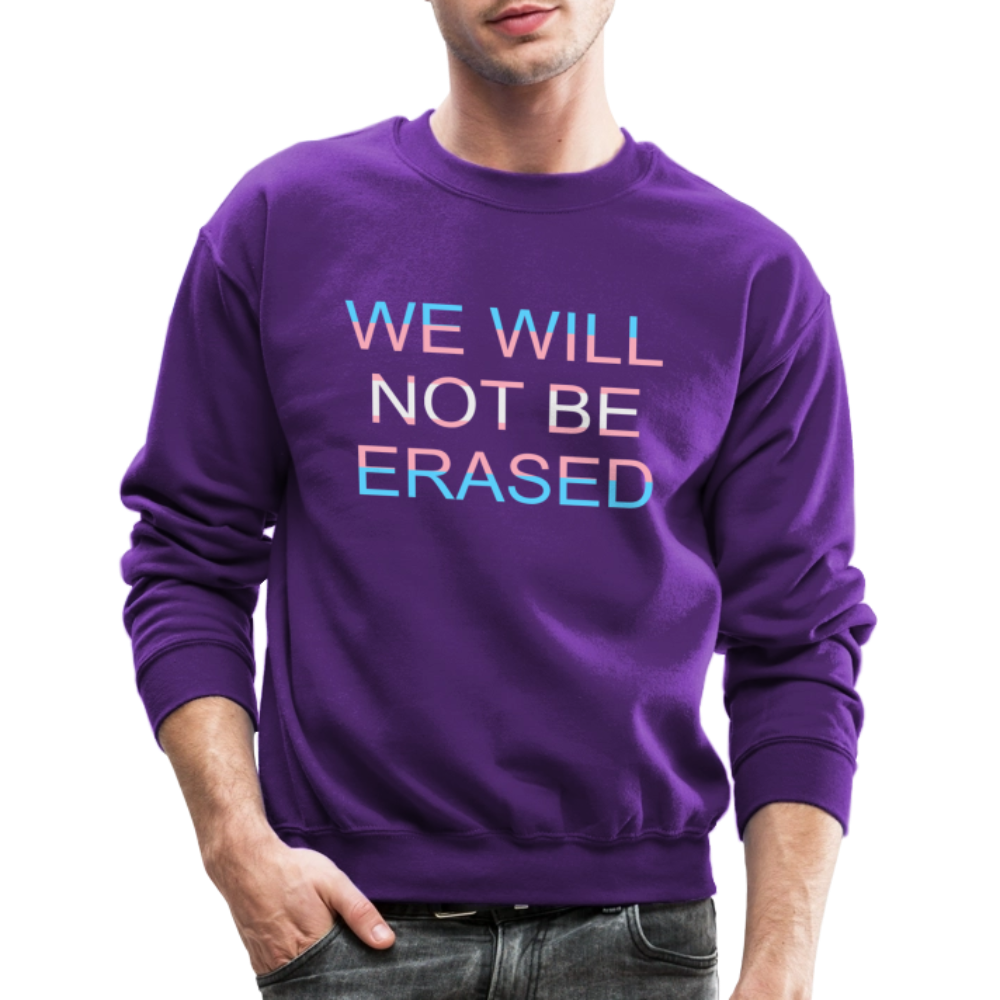 No Erasure Sweatshirt - purple