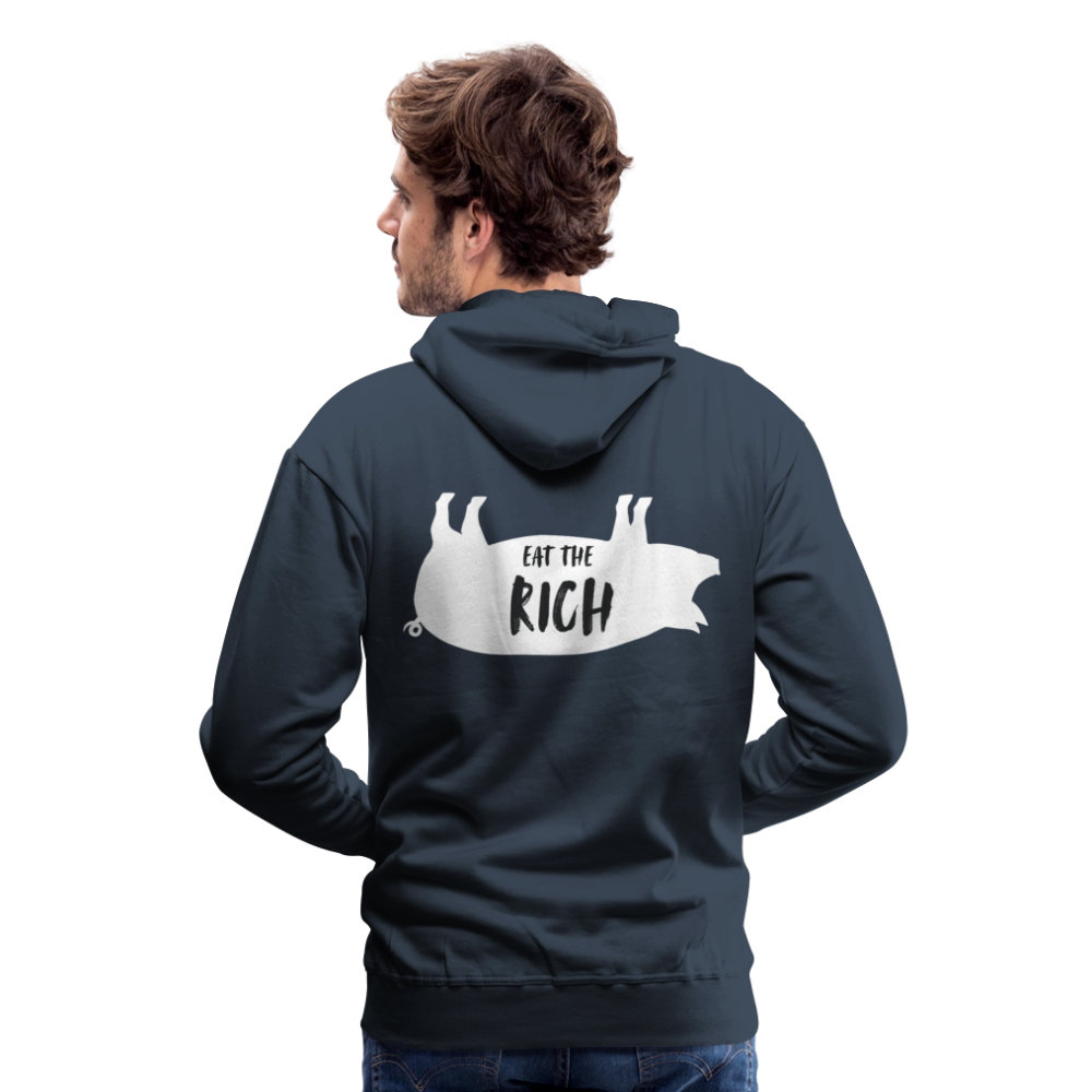 Eat The Rich Hoodie - navy