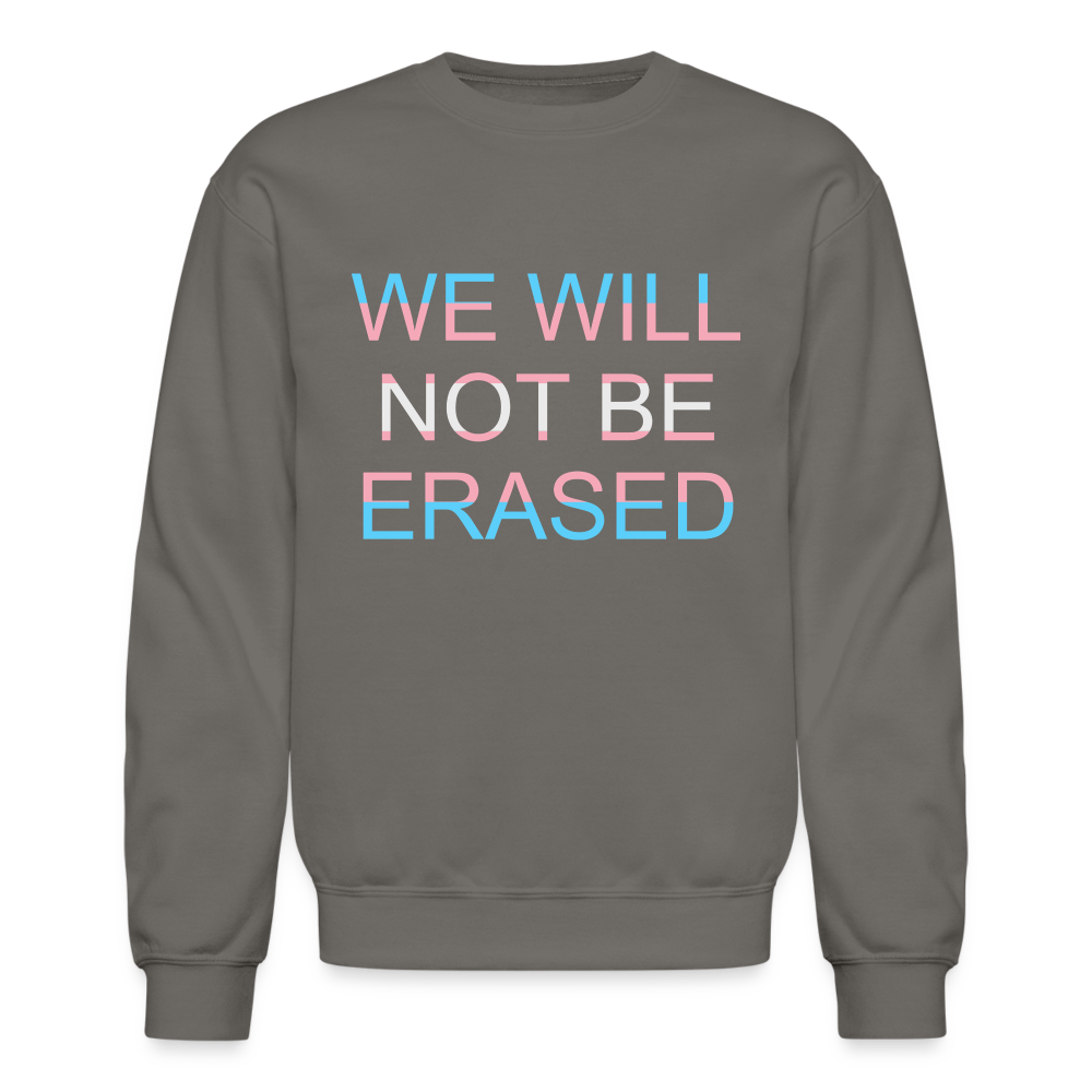 No Erasure Sweatshirt - asphalt gray