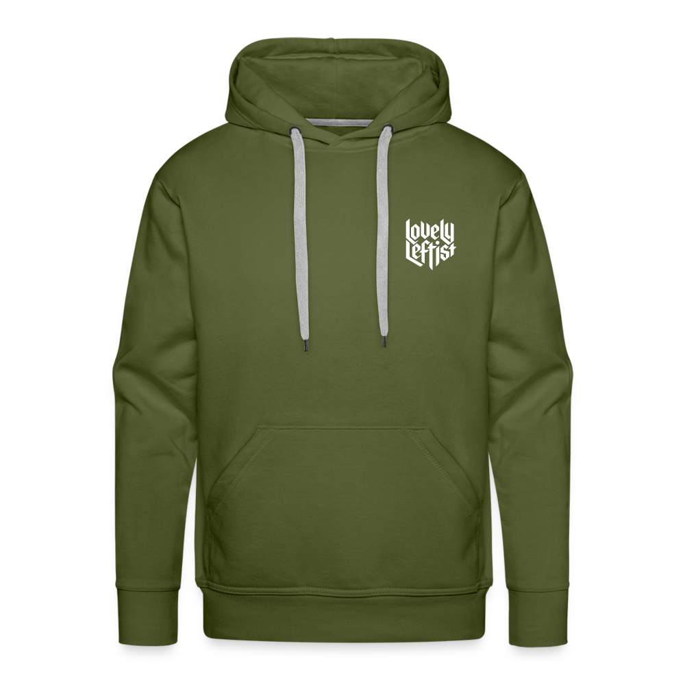 Eat The Rich Hoodie - olive green