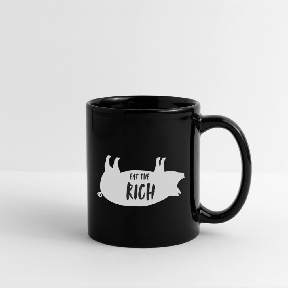 Eat The Rich Mug - black