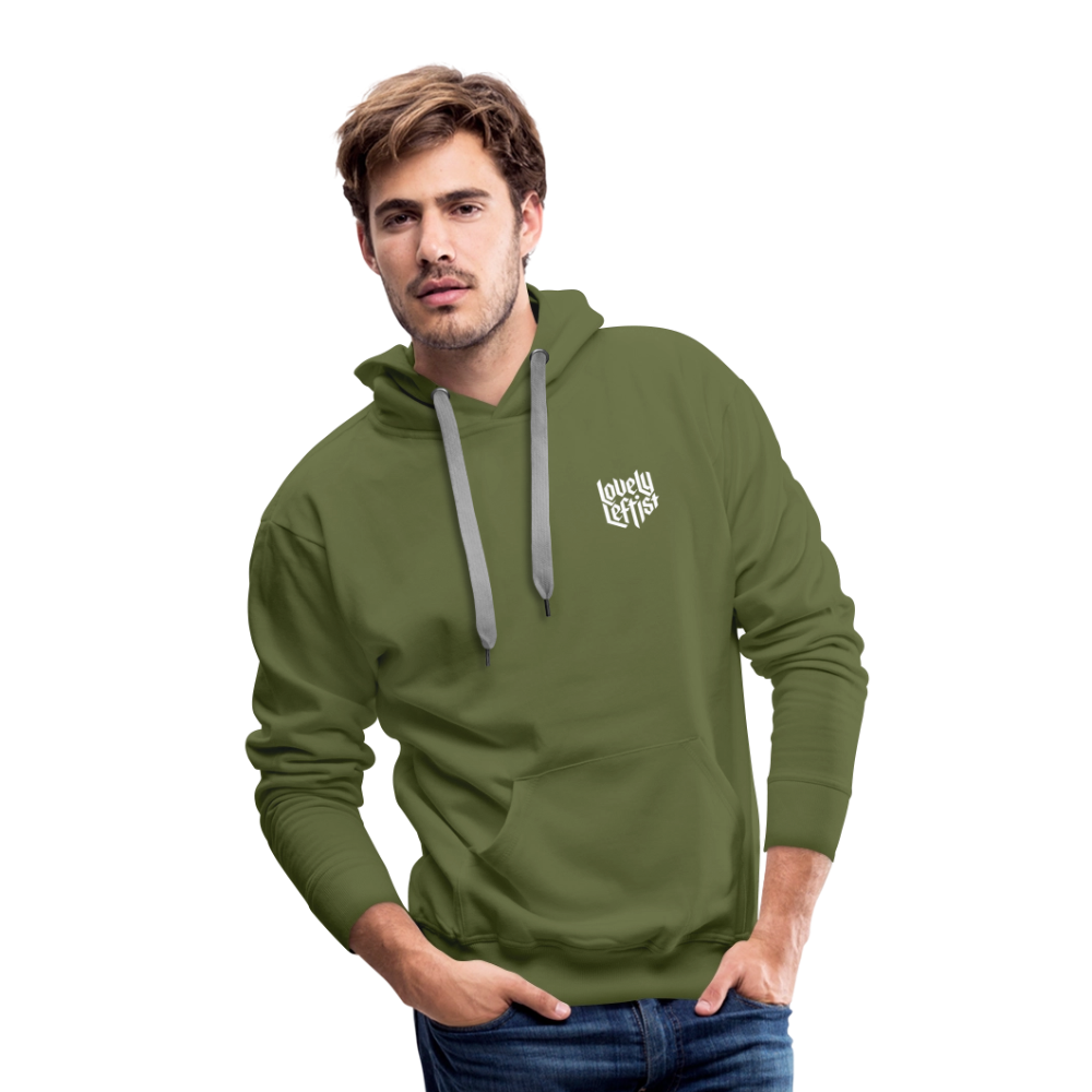 Eat The Rich Hoodie - olive green