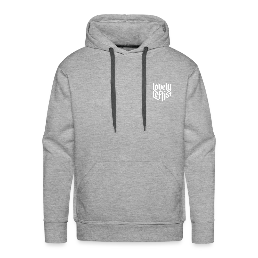 Eat The Rich Hoodie - heather grey